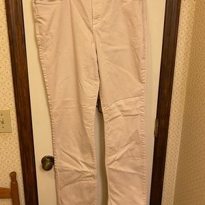 NYDJ ‘Marilyn’ jeans in blushy beige.